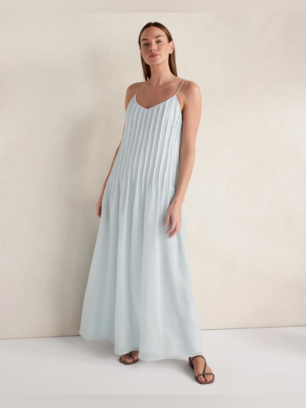 Haven well within  Pleated Maxi Dress